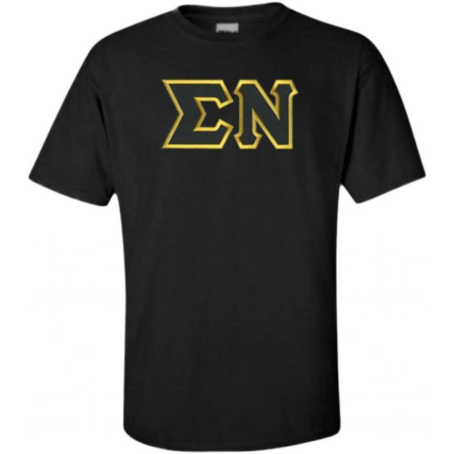 imageSigma Nu Lettered TShirtBlack