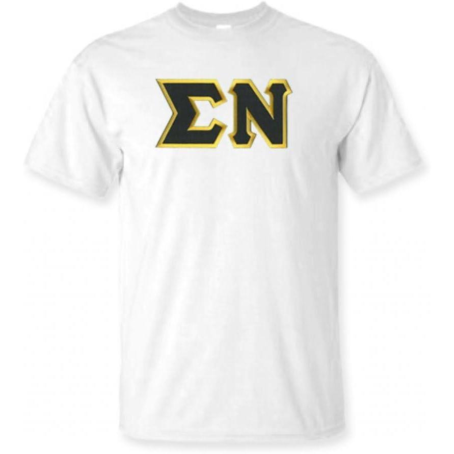imageSigma Nu Lettered TShirtWhite