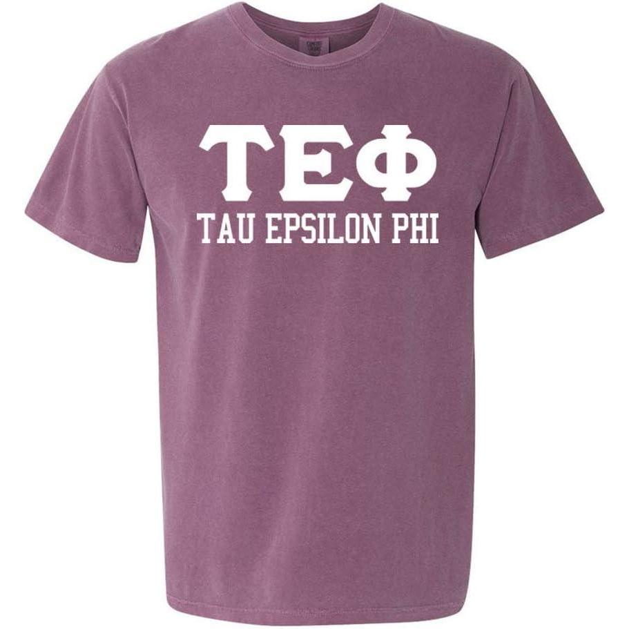 imageTau Epsilon Phi Greek Heavyweight TShirtBerry
