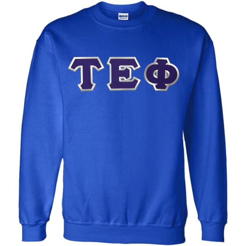 imageTau Epsilon Phi Lettered CrewneckRoyal Blue