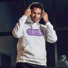 Greekgear Men’s Tau Epsilon Phi Capsule Hooded Sweatshirt White(White)