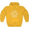 Greekgear Delta Delta Delta Unisex College Seal Hoodie(Gold)