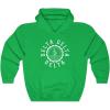 Greekgear Delta Delta Delta Unisex College Seal Hoodie(Irish Green)