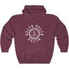 Greekgear Delta Delta Delta Unisex College Seal Hoodie(Maroon)