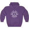 Greekgear Delta Delta Delta Unisex College Seal Hoodie(Purple)