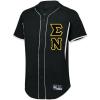 Sigma Nu Lettered Baseball Jersey(Black/White)
