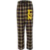 Sigma Nu Pajamas Flannel Pant(Black/Gold)