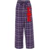 Sigma Phi Epsilon SigEp Pajamas Flannel Pant(Purple/White)