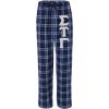 Sigma Tau Gamma Pajamas Flannel Pant(Navy/Columbia)