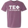 Tau Epsilon Phi Greek Heavyweight T-Shirt(Berry)