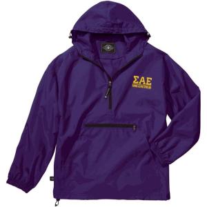 Sigma Alpha Epsilon Pack-N-Go Pullover(Purple)