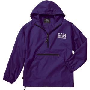 Sigma Alpha Mu Pack-N-Go Pullover(Purple)
