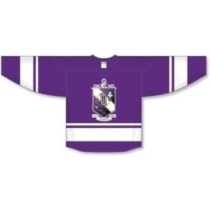 Tau Epsilon Phi League Hockey Jersey(Purple/White)