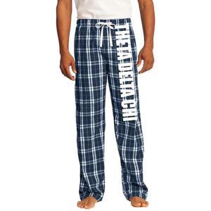 Theta Delta Chi Pajamas Flannel Pant(Navy/Silver)