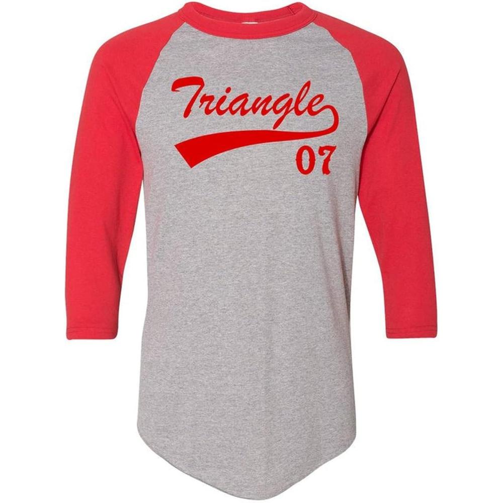 imageGreekgear Triangle Tail Year RaglanGrey WRed