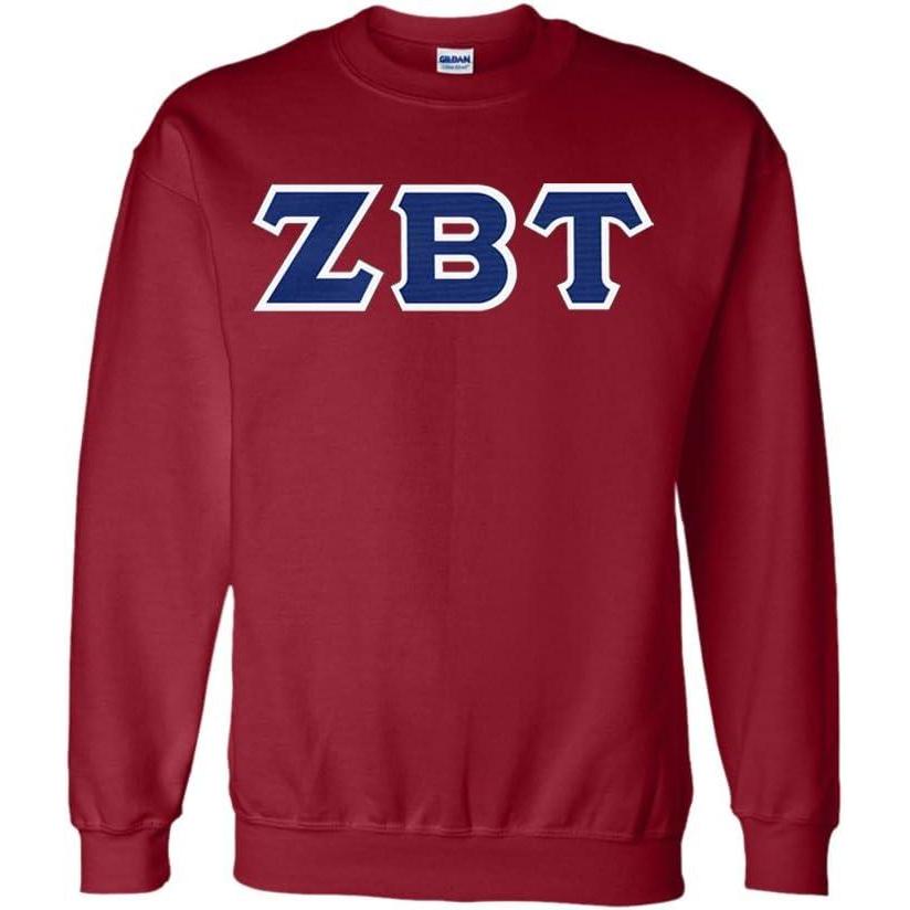 imageZeta Beta Tau Lettered CrewneckMaroon