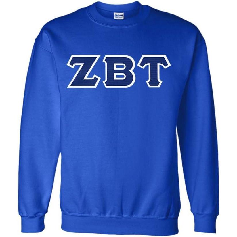 imageZeta Beta Tau Lettered CrewneckRoyal Blue