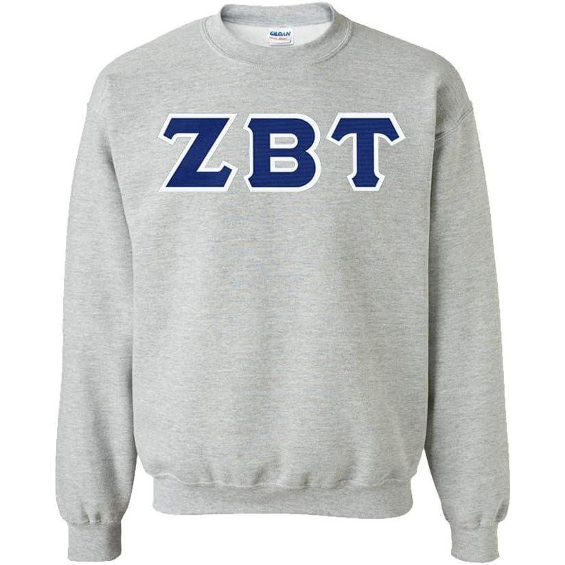 imageZeta Beta Tau Lettered CrewneckSports Grey