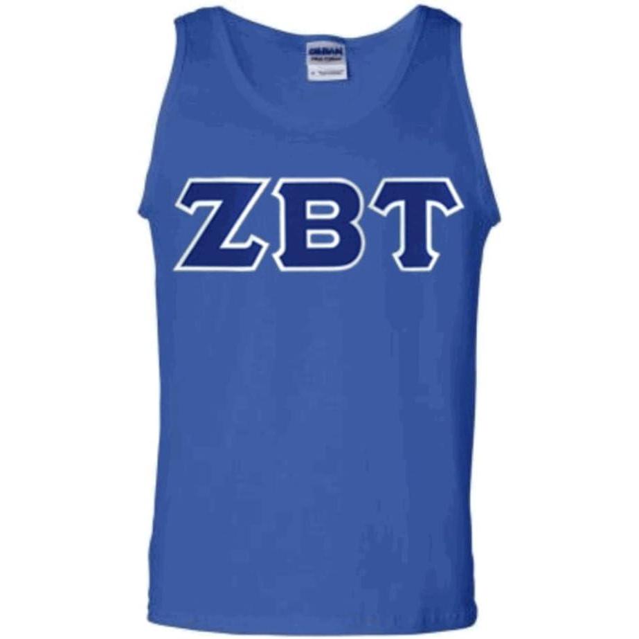 imageZeta Beta Tau Lettered Tank TopRoyal Blue