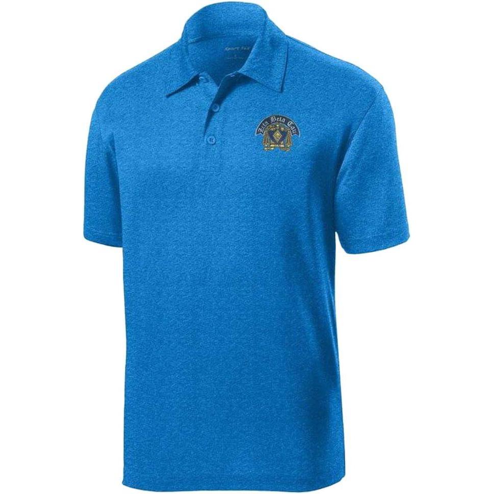 imageZeta Beta Tau ZBT Emblem PoloPond Blue