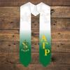 Greekgear Alpha Gamma Rho Extra Fancy Diagonal Greek Graduation Stole W Crest