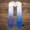 Greekgear Chi Phi Extra Fancy Simple Greek Graduation Stole W Crest
