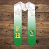 Greekgear Farmhouse Extra Fancy Simple Greek Graduation Stole W Crest