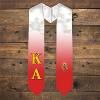 Greekgear Kappa Alpha Extra Fancy Simple Greek Graduation Stole W Crest