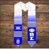 Greekgear Phi Beta Sigma Kente Look Stole – Graduation Stole