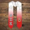 Greekgear Phi Sigma Kappa Extra Fancy Simple Greek Graduation Stole W Crest