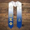 Greekgear Pi Kappa Phi PI PHI Extra Fancy Simple Greek Graduation Stole W Crest