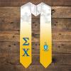 Greekgear Sigma Chi Extra Fancy Simple Greek Graduation Stole W Crest