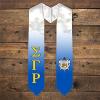 Greekgear Sigma Gamma Rho Extra Fancy Simple Greek Graduation Stole W Crest