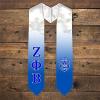Greekgear Zeta Phi Beta Extra Fancy Simple Greek Graduation Stole W Crest