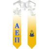 Greekgear Alpha Epsilon Pi Extra Fancy Simple Greek Graduation Stole W Crest
