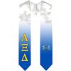 Greekgear Alpha Xi Delta Extra Fancy Simple Greek Graduation Stole W Crest