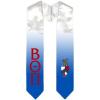Greekgear Beta Theta Pi Extra Fancy Simple Greek Graduation Stole W Crest