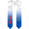 Greekgear Chi Phi Extra Fancy Simple Greek Graduation Stole W Crest