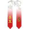 Greekgear Delta Chi Extra Fancy Simple Greek Graduation Stole W Crest