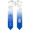 Greekgear Phi Beta Sigma Extra Fancy Simple Greek Graduation Stole W Crest
