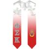 Greekgear Phi Sigma Kappa Extra Fancy Simple Greek Graduation Stole W Crest