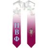 Greekgear Pi Beta Phi Extra Fancy Simple Greek Graduation Stole W Crest