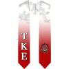 Greekgear Tau Kappa Epsilon TKE Extra Fancy Simple Greek Graduation Stole W Crest