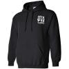 Greekgear Zeta Psi Social Hooded Sweatshirt(Black)