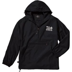 Tau Delta Phi Pack-N-Go Pullover(Black)