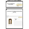 Custom Iota Phi Theta Greek Diagonal Lettered Graduation Sash Stole with Year(Brown)