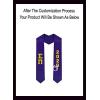 Custom Sigma Pi Greek Lettered Graduation Sash Stole with Year(Purple)