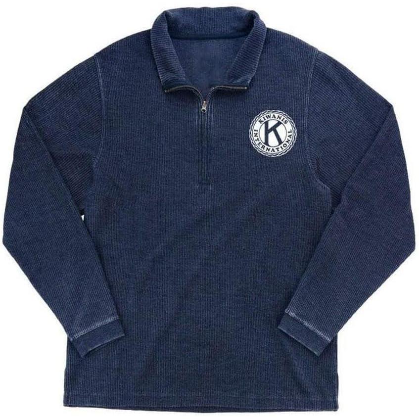 imageGreekgear Kiwanis Seal Rally Corduroy PulloverNavy Blue