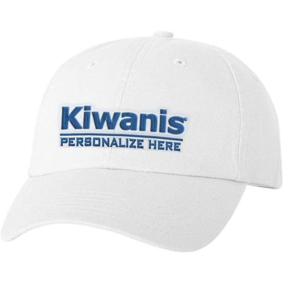 imageGreekgear Kiwanis World Famous Line HatWhite