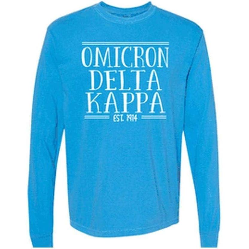 imageOmicron Delta Kappa Custom Long Sleeve TShirtLagoon